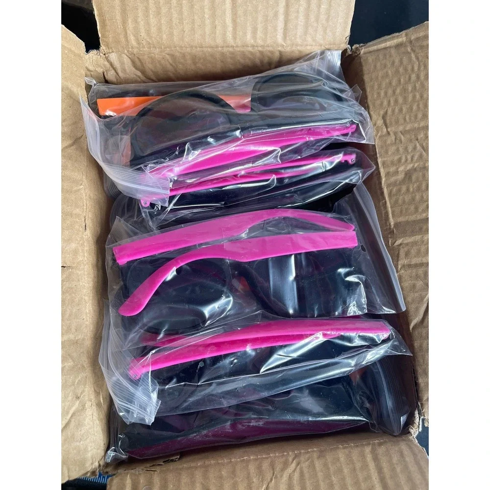 Neon‎ Sunglasses 24 Pack UV Protection Party Favors ODNSG24 Assorted Colors